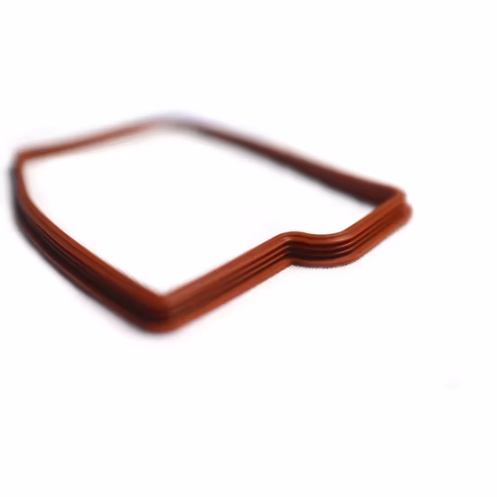 Junta de sello de caucho rectangular personalizada, Junta de caucho EPDM cuadrada, Junta de silicona de grado alimenticio