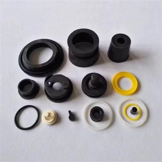 Fábrica ISO9001 IATF 16949: 2016 Certificación EPDM/NBR/Cr/Vmq Junta de goma de silicona resistente al aceite para automoción e industria